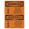 Signmission OSHA, Wear Goggles Shield Gloves Acid Bilingual, 10in X 7in Rigid Plastic, 10" W, 7" H, Landscape OS-WS-P-710-L-12921 - alternate 1